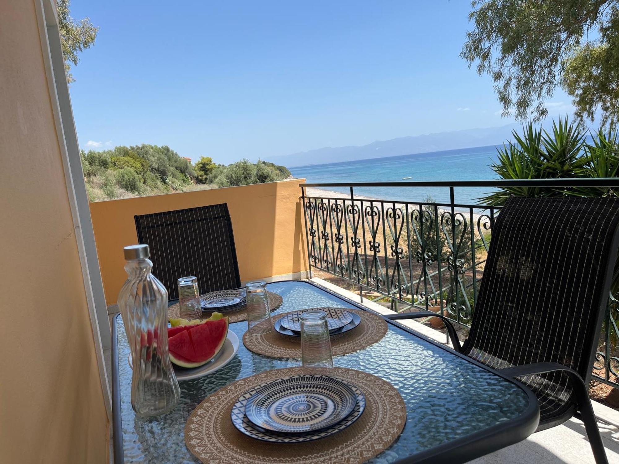 9 Muses Villas Chrani Exterior photo